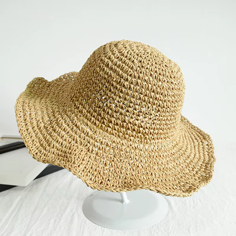 Chapeau de Paille Pliable pour Femme – Image 4