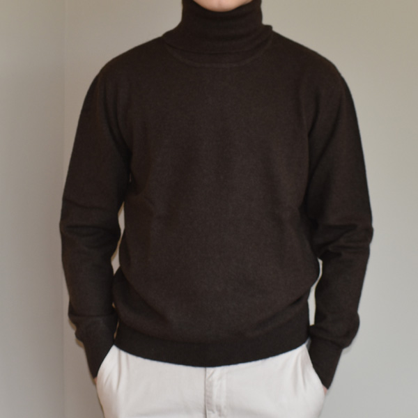 Pull en laine col roulé en laine de Yack – Eroo – Image 4