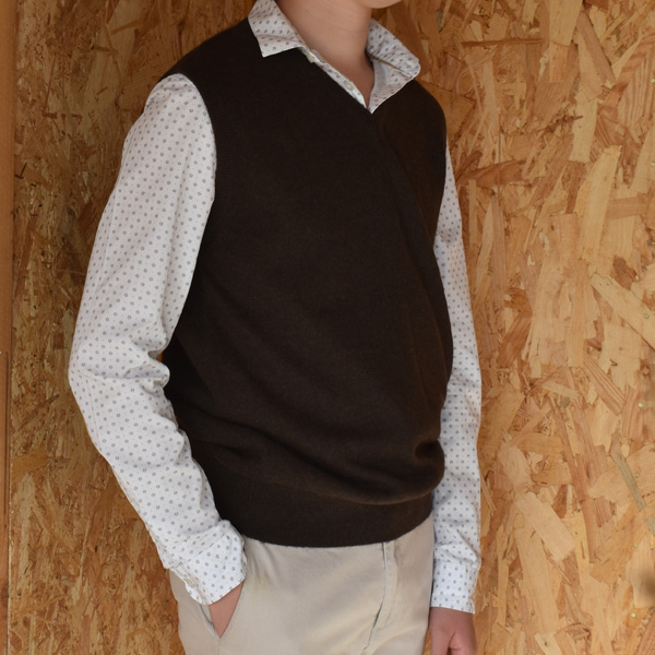 Pull sans manches en duvet de yack – Image 4