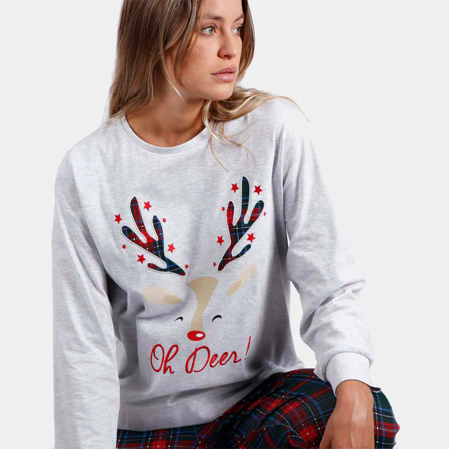 Pyjama de Noël pour Femme Oh Deer – Image 4
