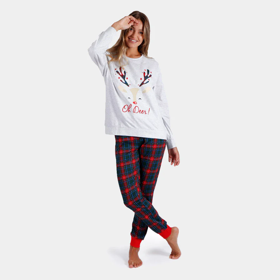 Pyjama de Noël pour Femme Oh Deer