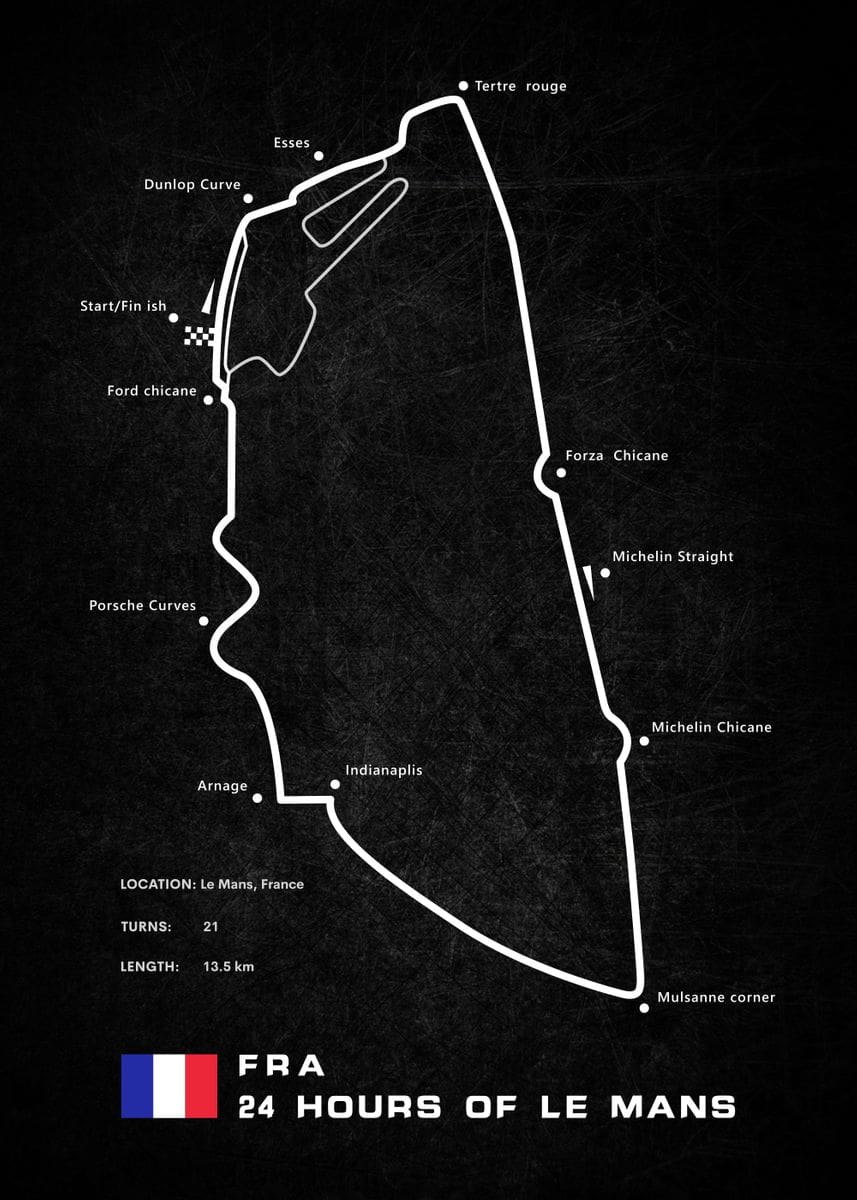 Poster beauf | Poster circuit Formule 1 – Image 3