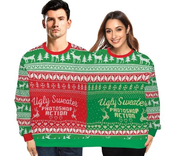 Pull moche de Noël beauf | Siamois – Image 4