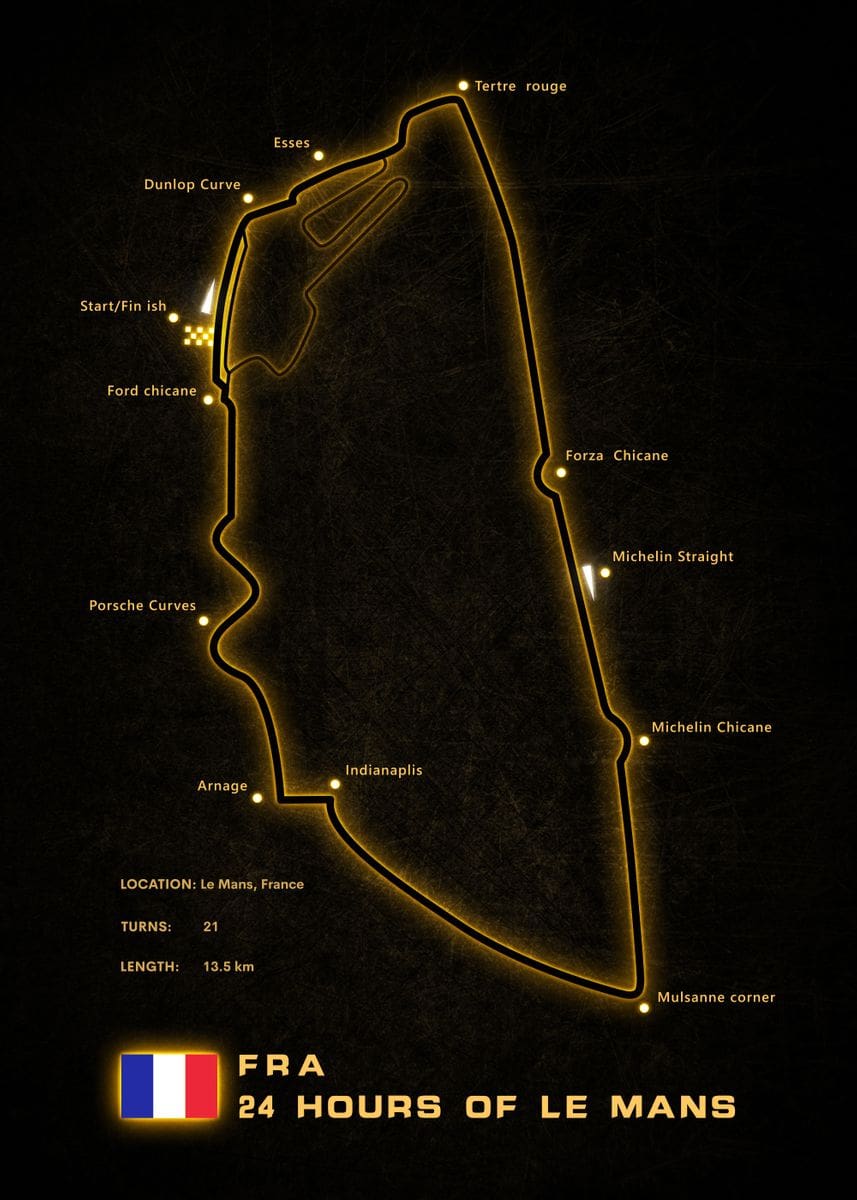 Poster beauf | Poster circuit Formule 1 – Image 8