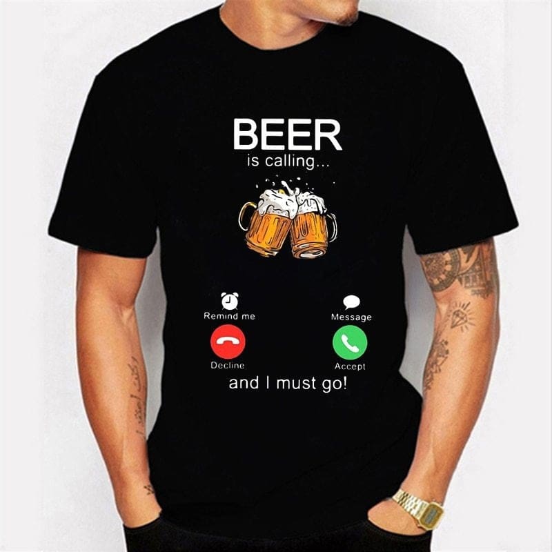 T-Shirt beauf | T-shirt « Le bar m’appelle » – Image 2