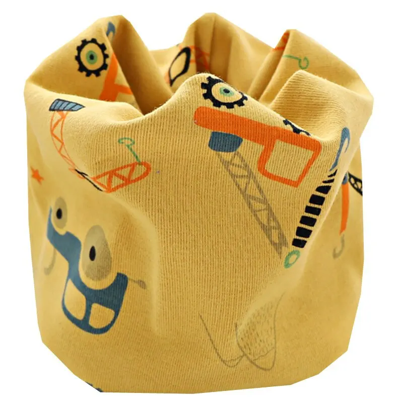 Snood enfant grue jaune