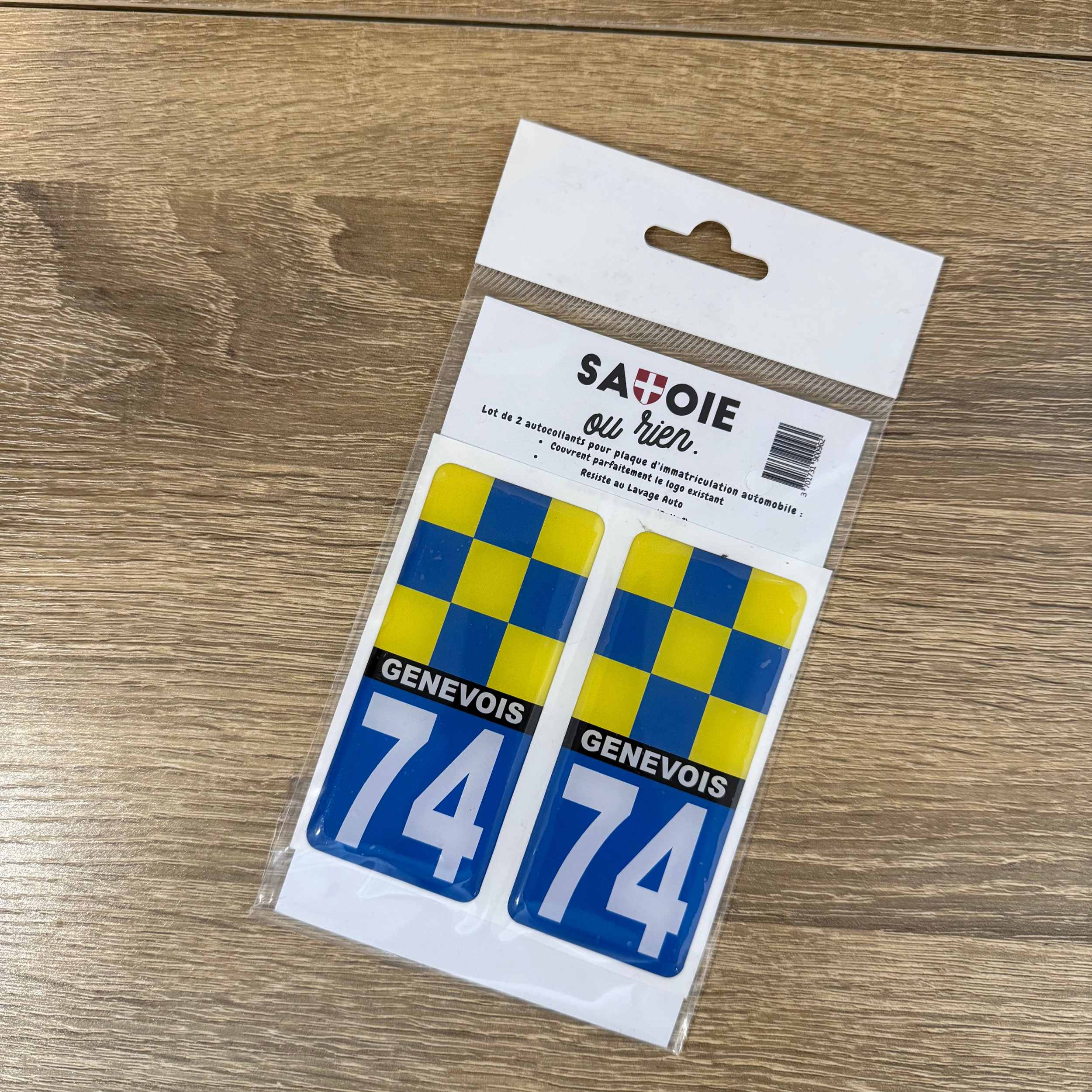 Sticker Immatriculation GENEVOIS