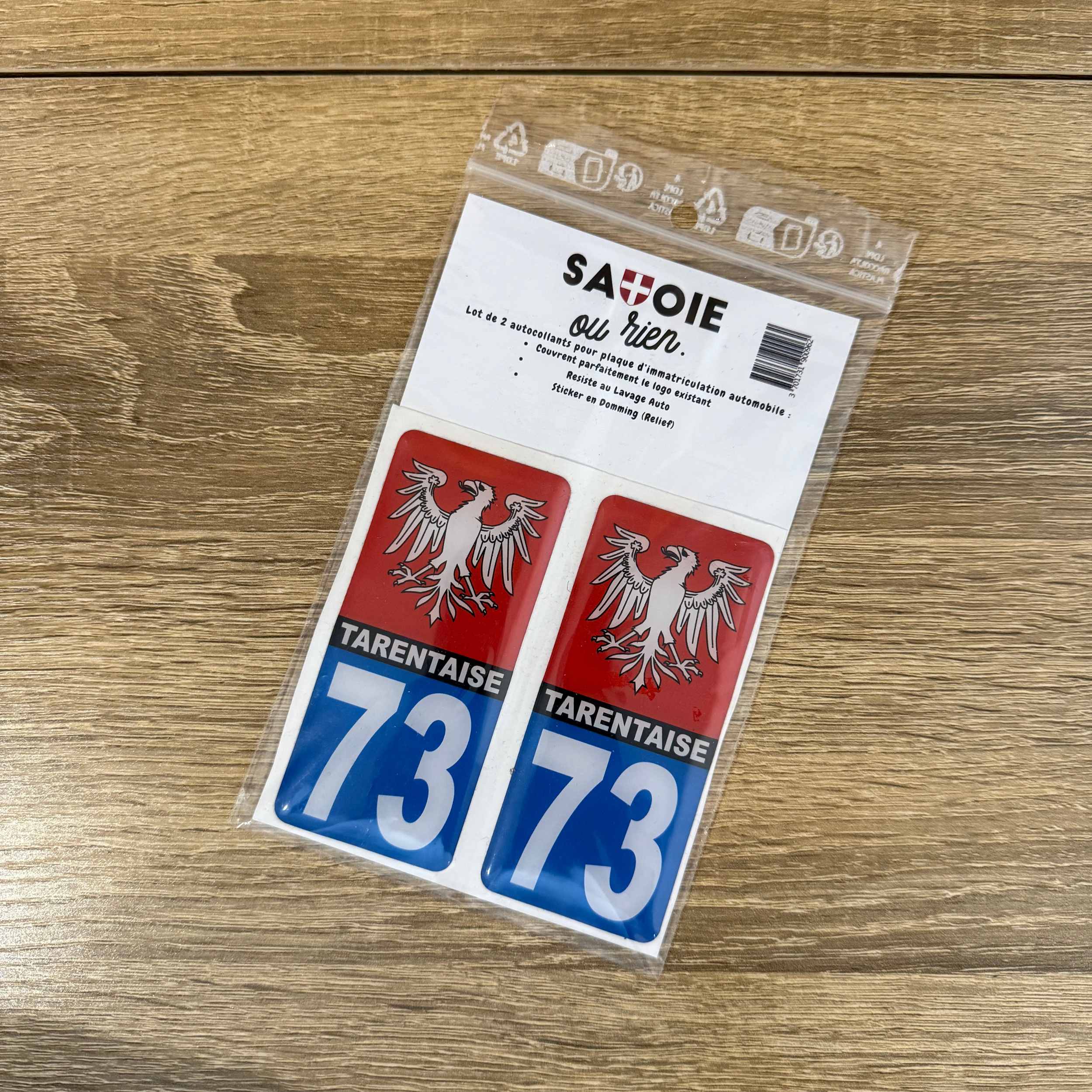 Sticker Immatriculation TARENTAISE – Image 2