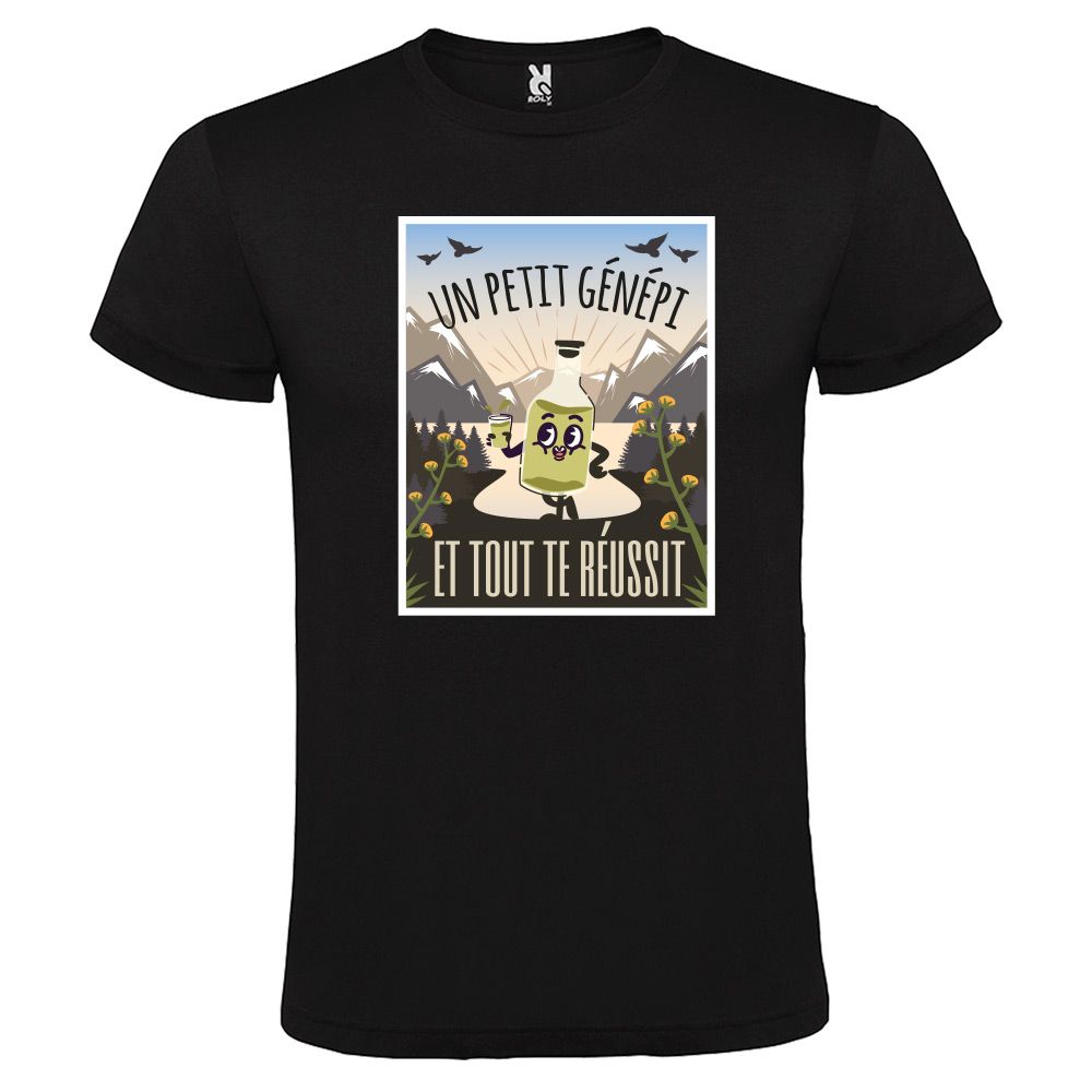 T-shirt Femme – Un petit Génépi et tout te réussit – Image 4