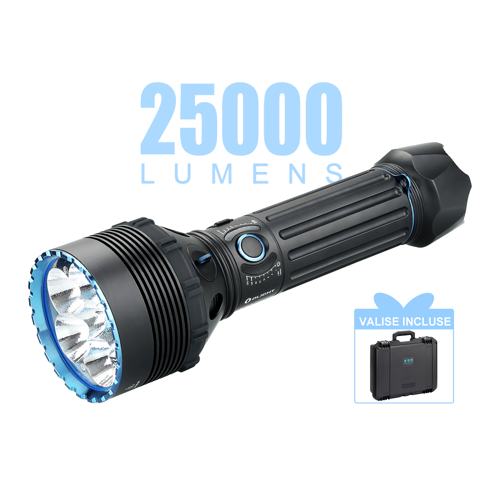 OLIGHT – X9R Marauder – Grosse lampe torche 25000 lumens – Image 3