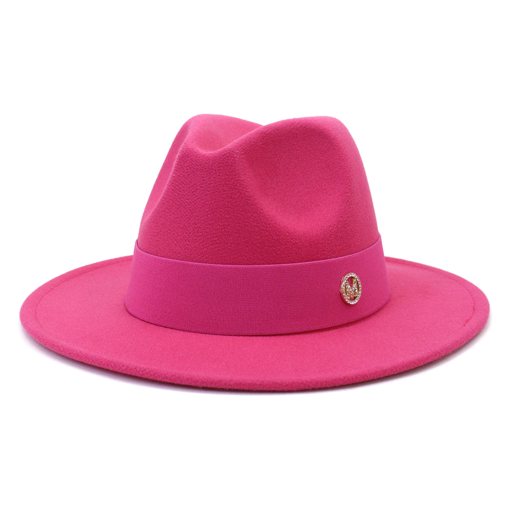 Chapeau cowboy coloré pour femmes avec ruban – Image 3