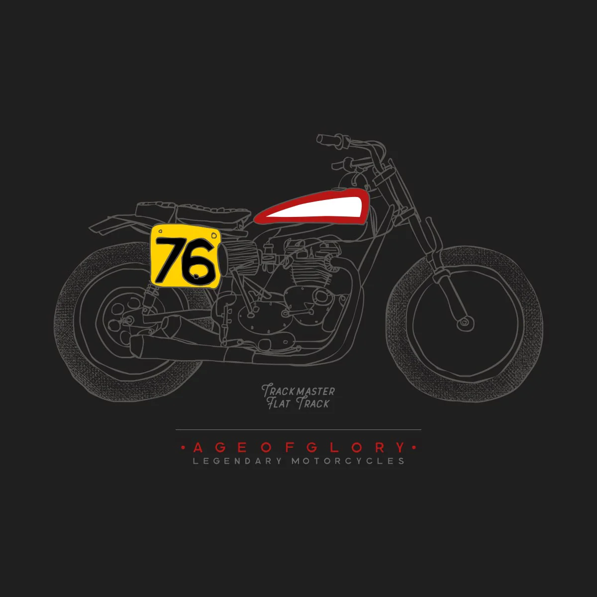 Tee-shirt Legendary - Trackmaster Noir – Image 2