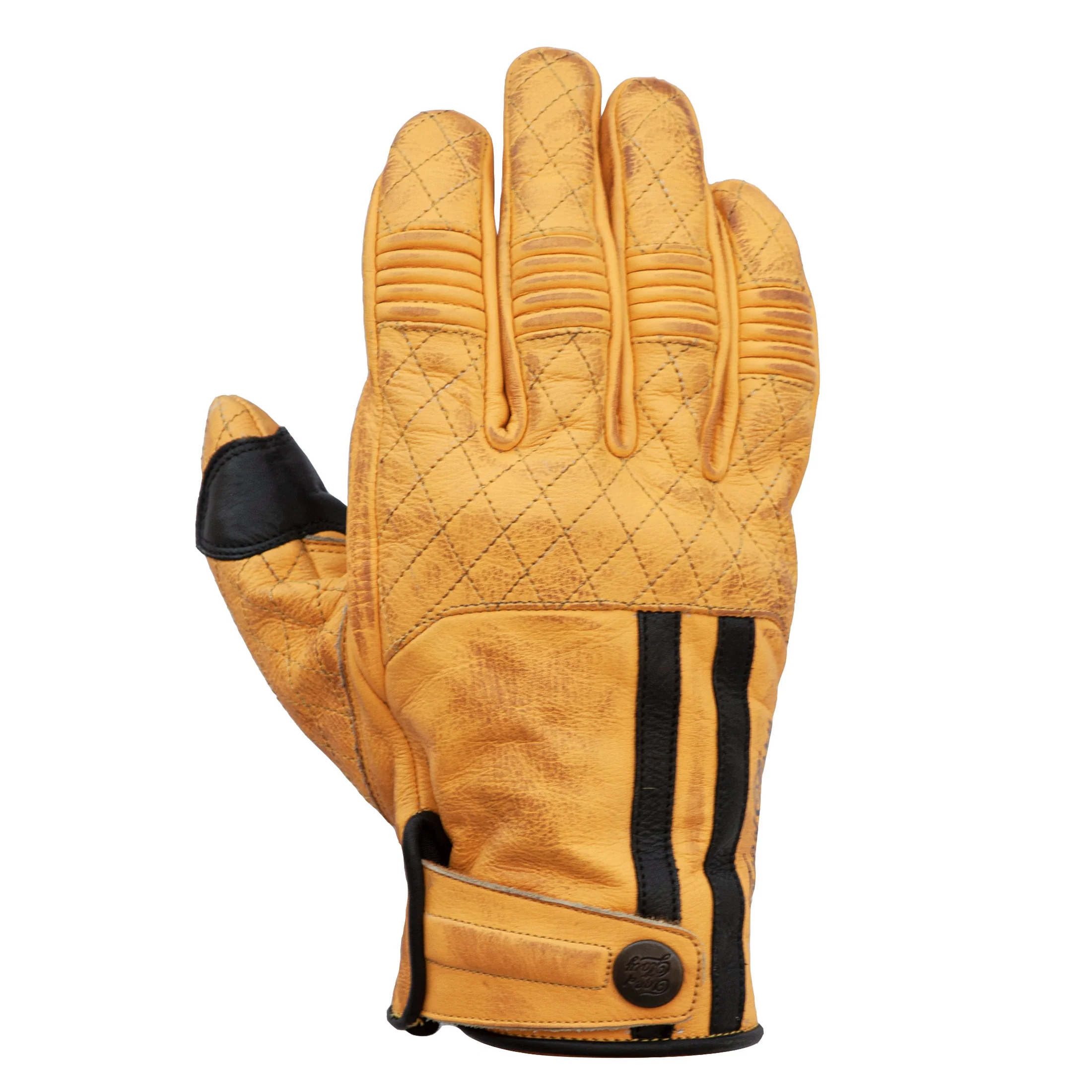 Miles Gloves Jaune noir – Image 2