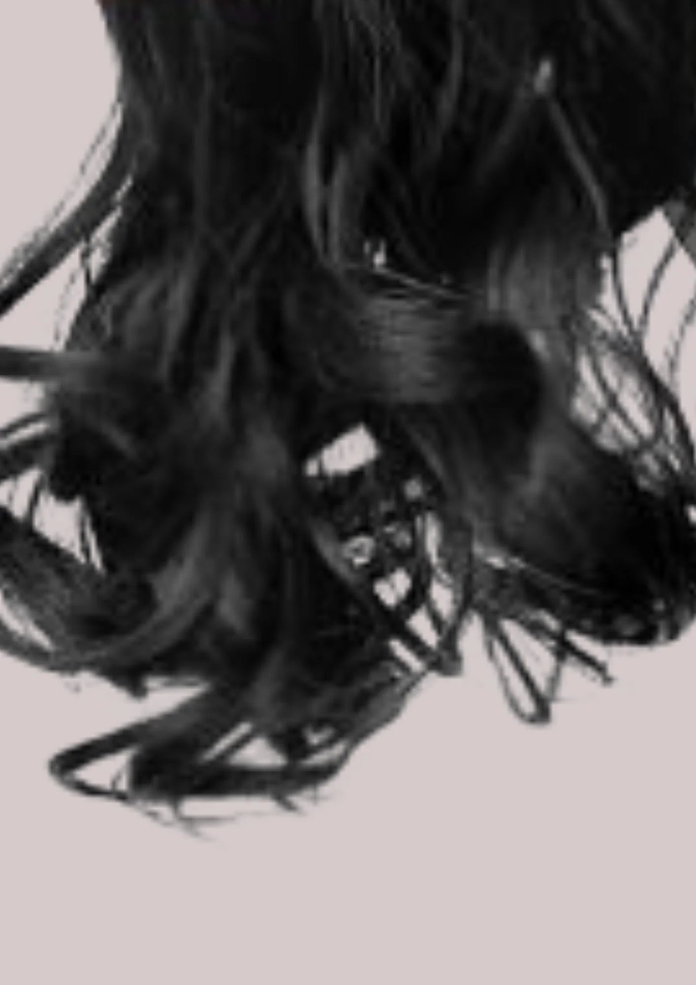 BERET CHIMIO EN LAINE AVEC CHEVEUX - MANUELA – Image 5