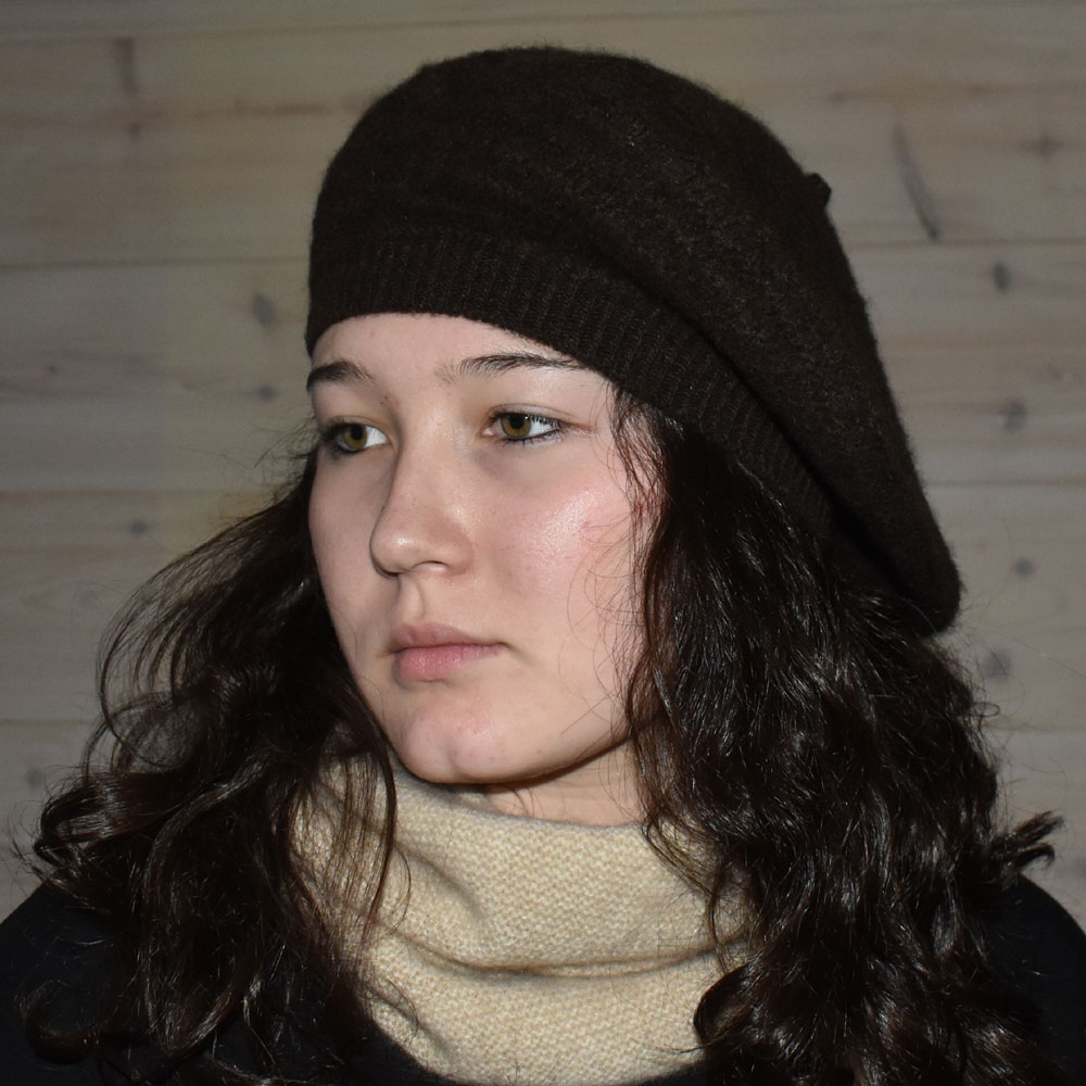 Bonnet béret en laine de yack – Eroo