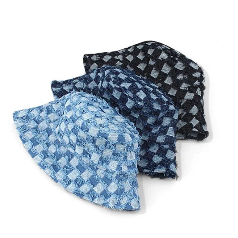 Bob en Denim à Carreaux – Image 4