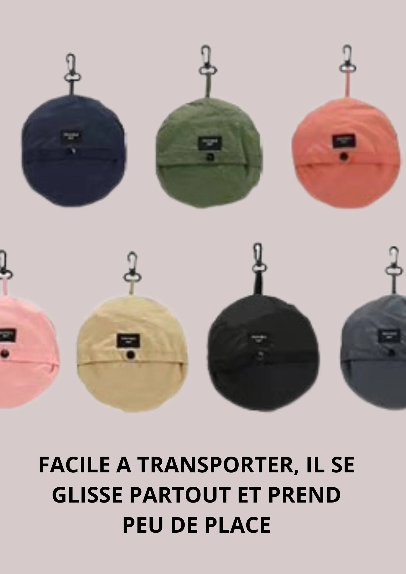 CHAPEAU DE PLUIE HOMME/FEMME - BEIGE – Image 4