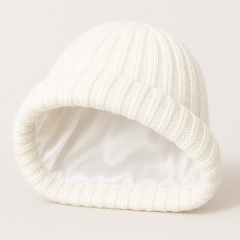 Bonnet cachemire et soie – Image 6