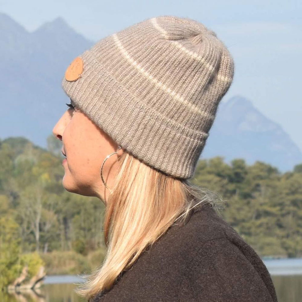 Bonnet en cachemire pour homme et femme