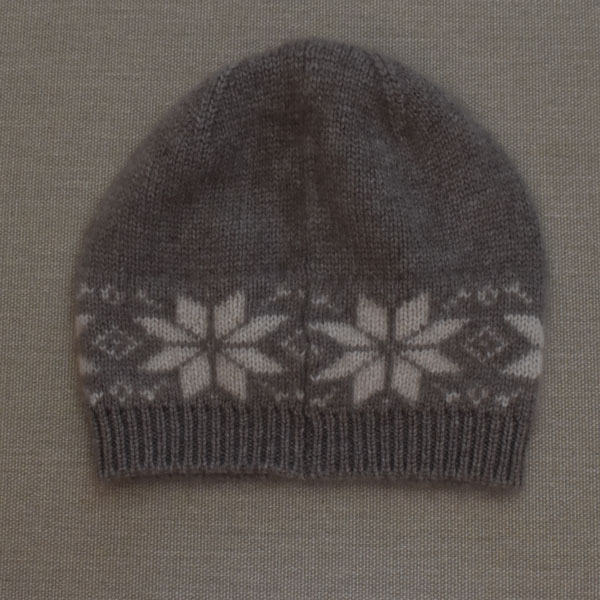 Bonnet nordique en cachemire – Image 4