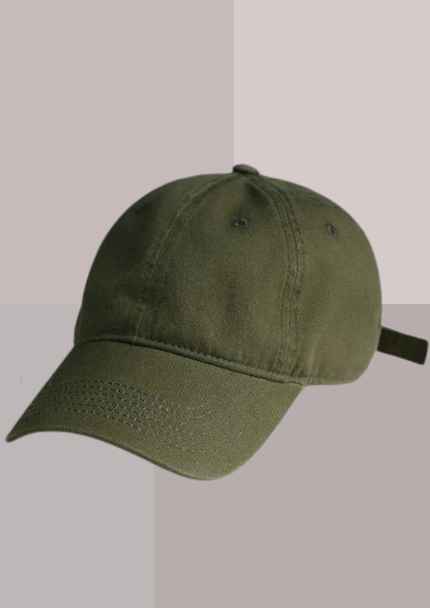 CASQUETTE KAKI HOMME