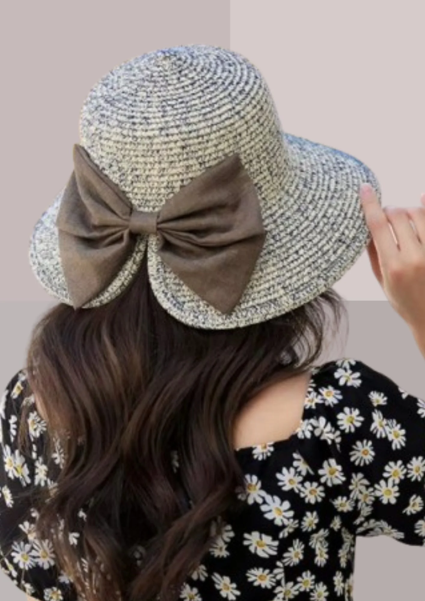 CHAPEAU DE PAILLE FEMME BOHEME - MARINE MOUCHETE