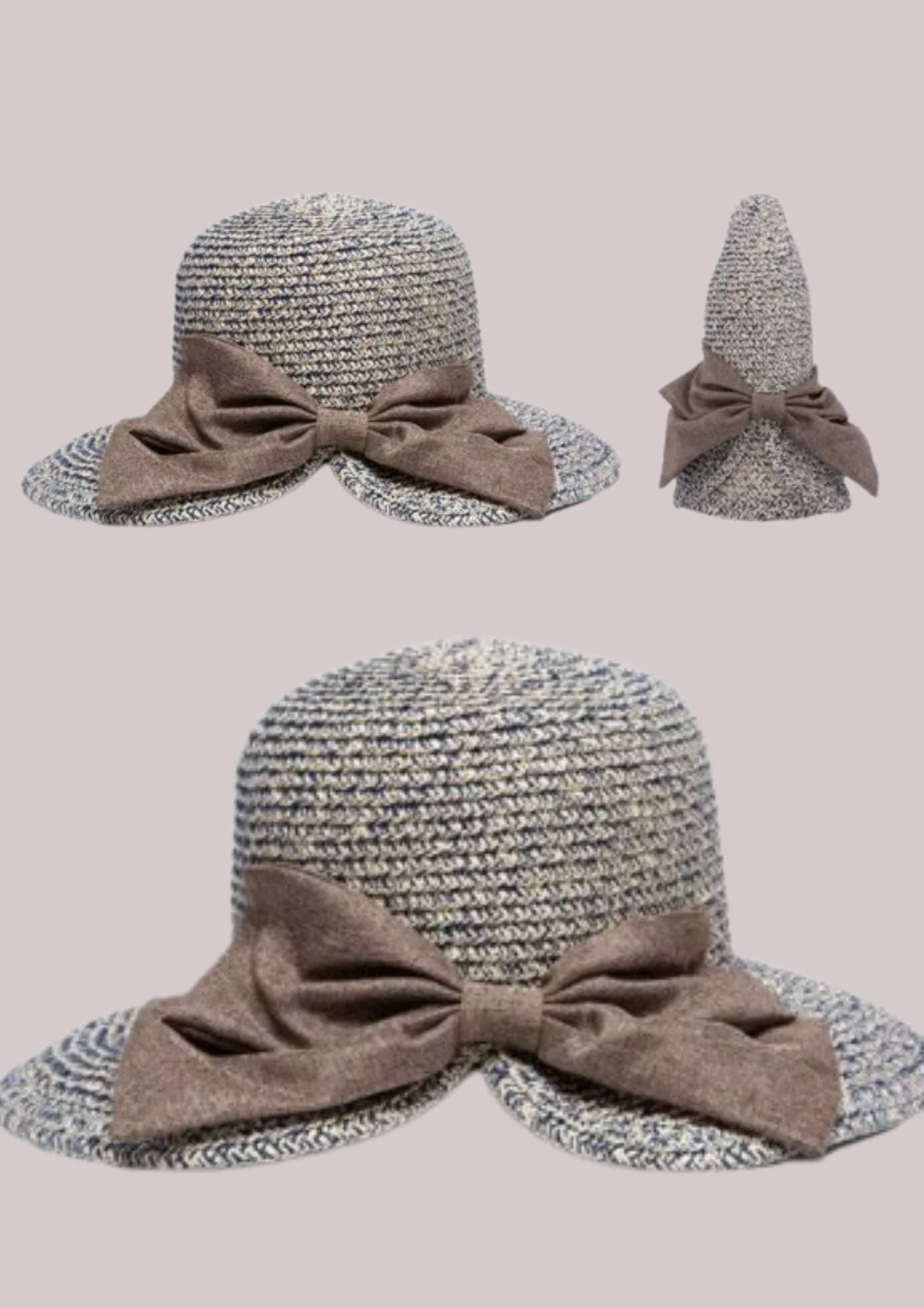 CHAPEAU DE PAILLE FEMME BOHEME - MARINE MOUCHETE – Image 2