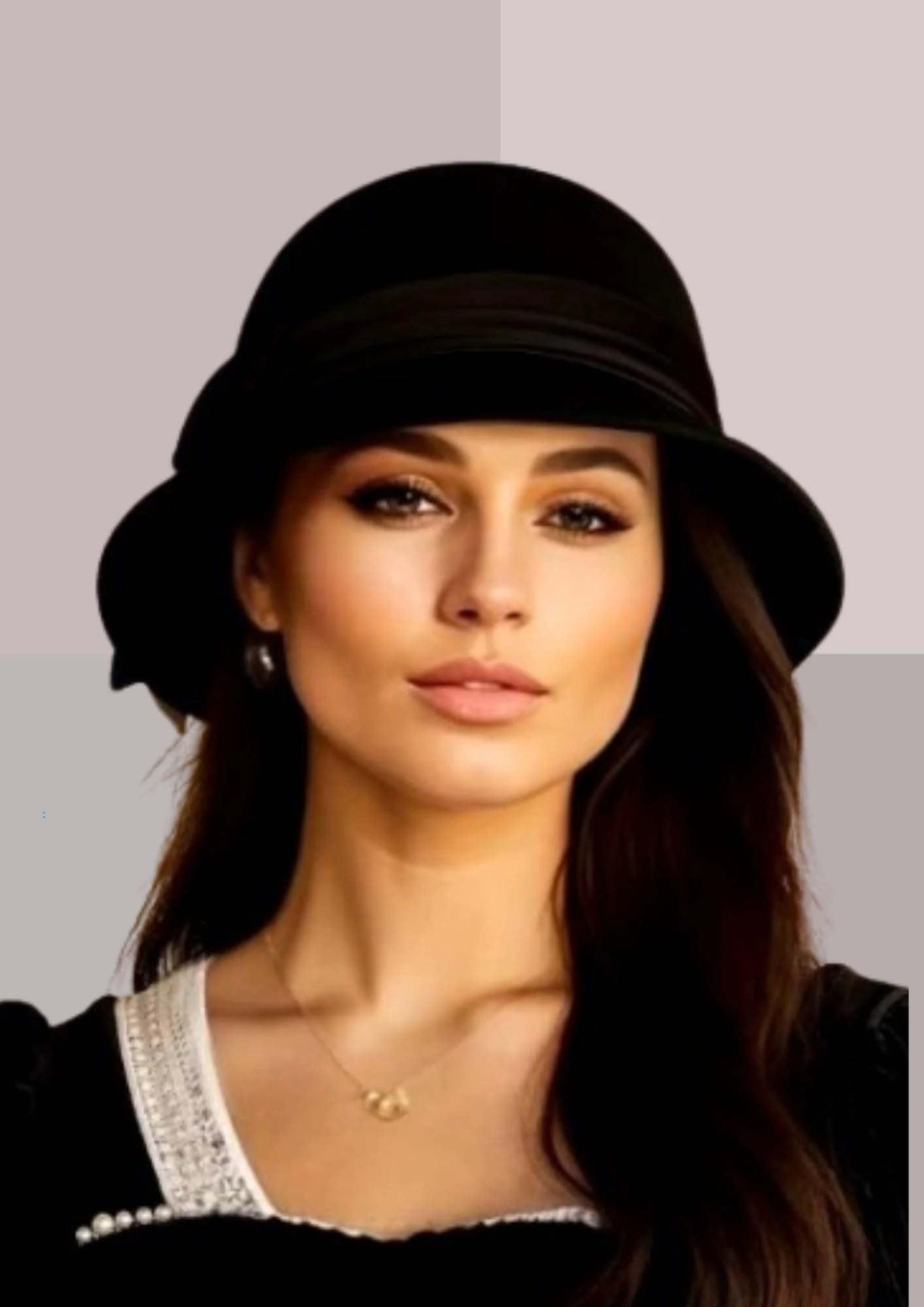 CHAPEAU INVITEE DE MARIAGE