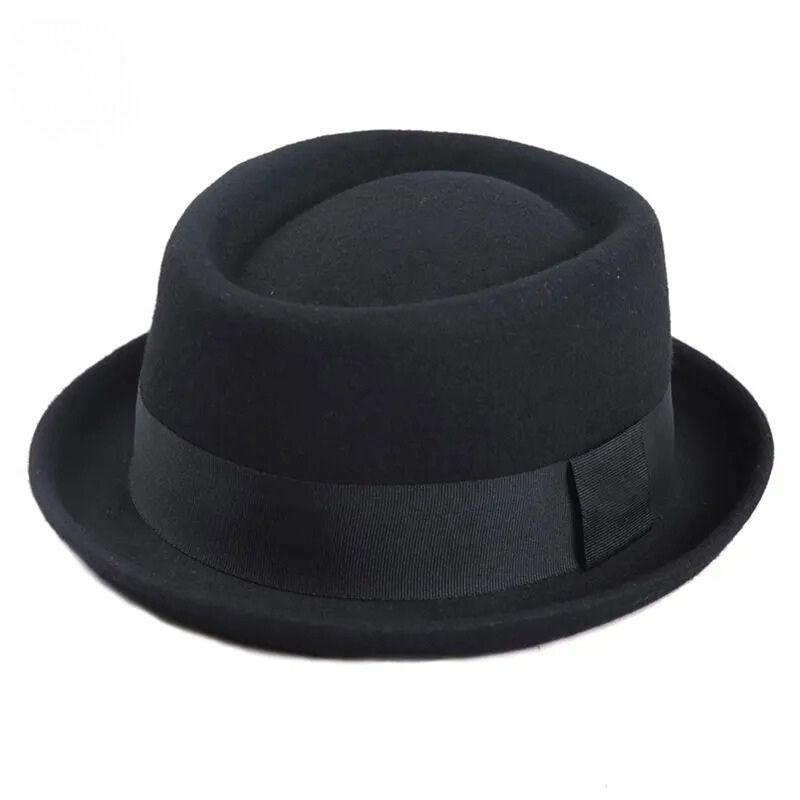 Chapeau Juif Noir Vintage pour Homme – Image 2
