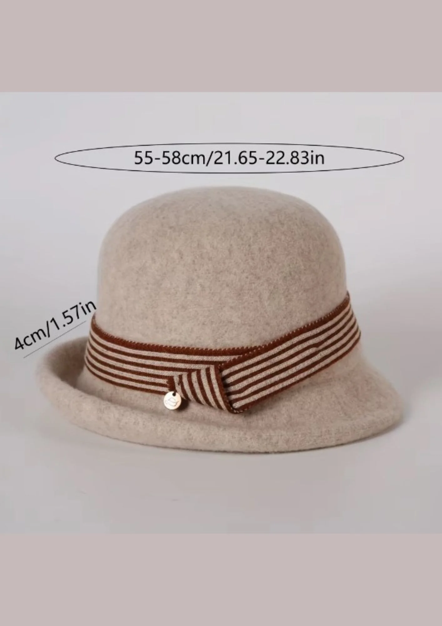 CHAPEAU VINTAGE FEMME – Image 9