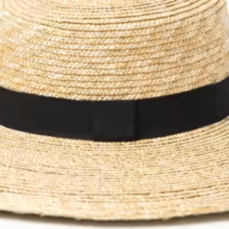 Chapeaux de Plage en Paille à Grand Bord pour Femmes – Image 7