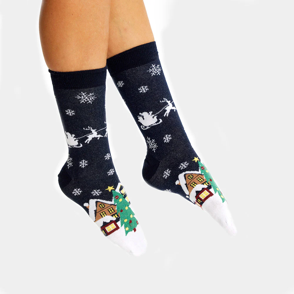 Chaussettes de Noël Unisexes Alaska – Image 2