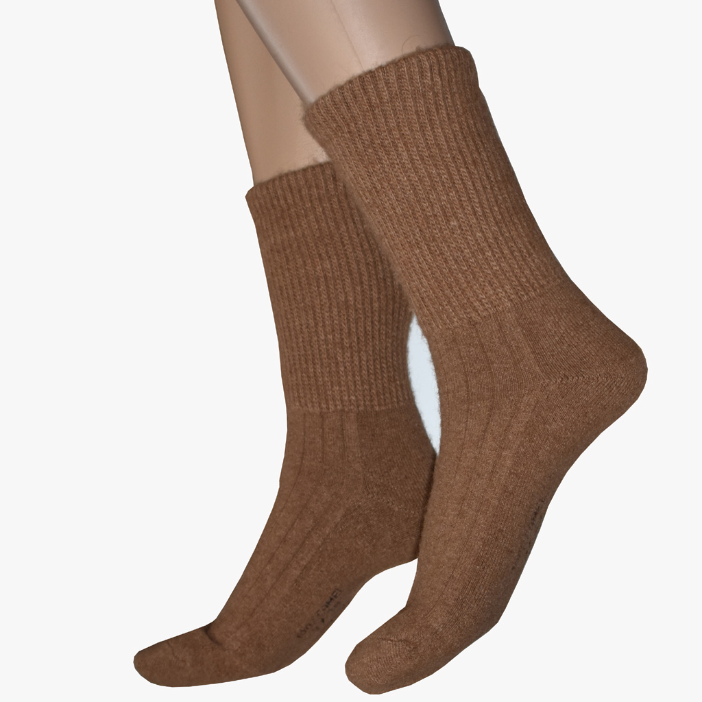 Chaussettes en laine de chameau