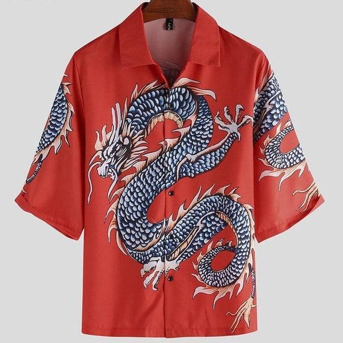 Chemise Dragon Bleu – Image 3