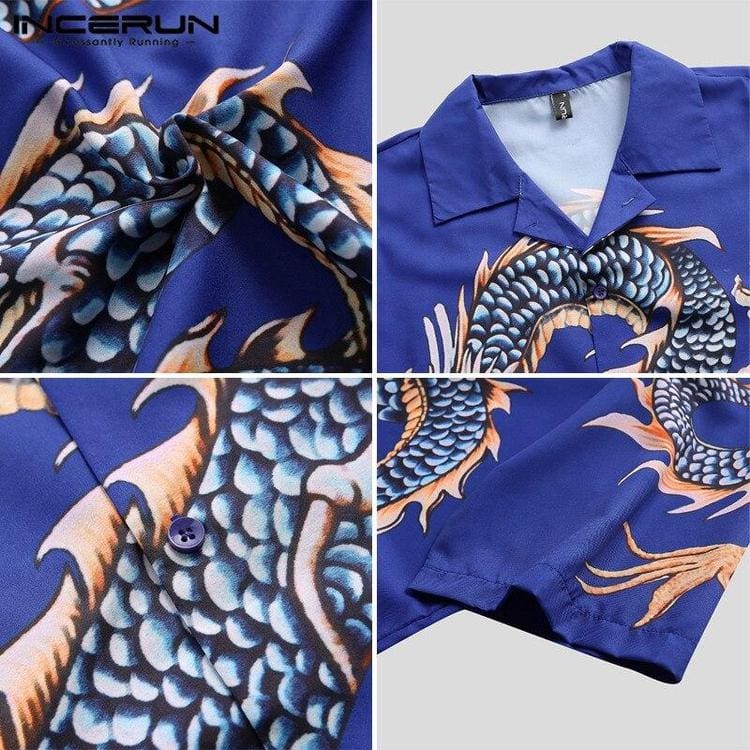 Chemise Dragon Bleu – Image 5