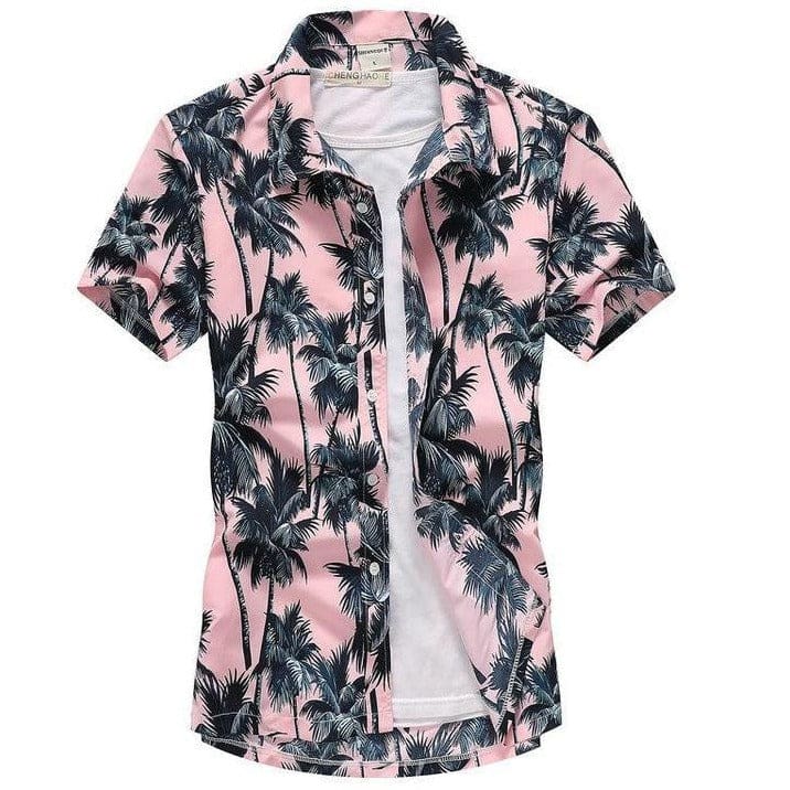 Chemise Rose Palmier – Image 3