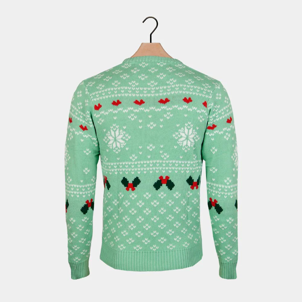 Pull de Noël pour Couple Vert Sweet Christmas – Image 7