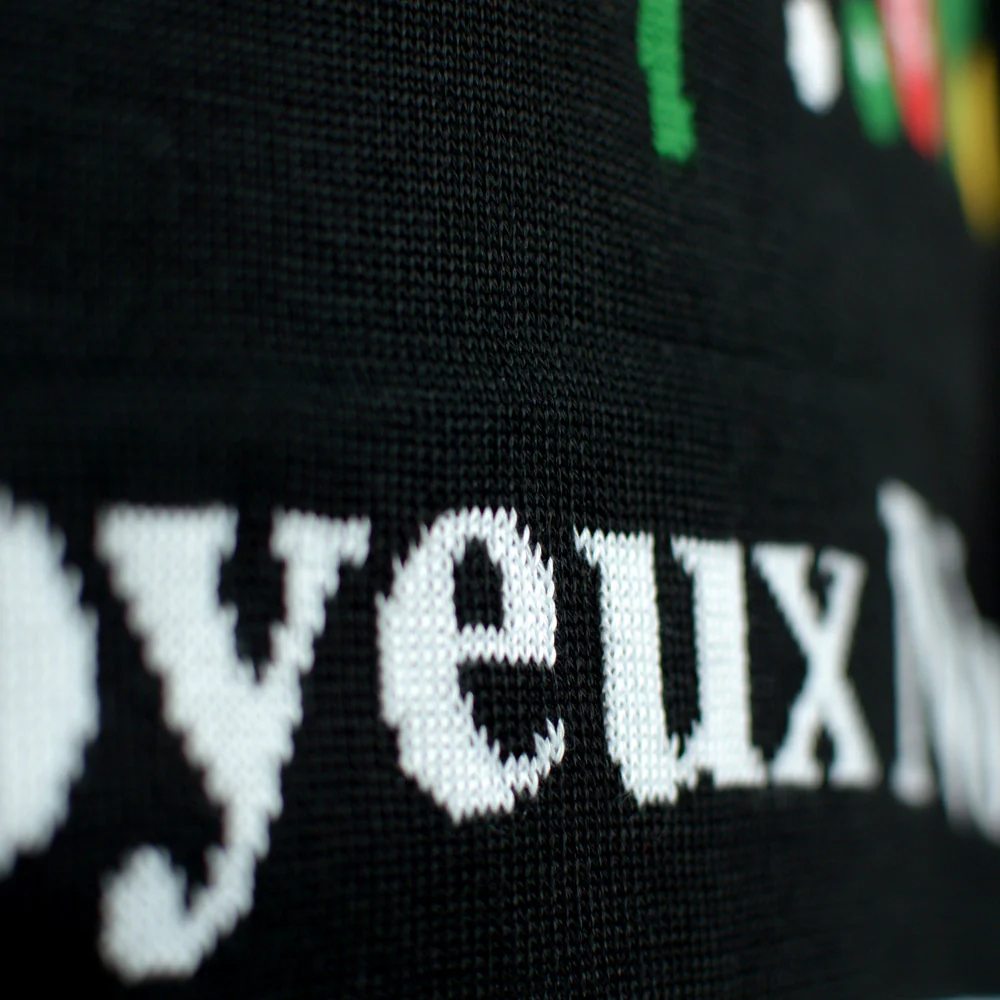 Pull de Noël pour Femme Noire Joyeux Noël – Image 6