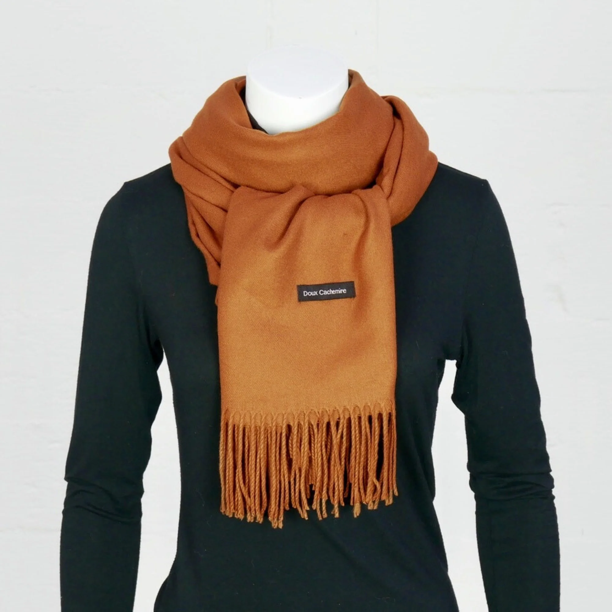 Écharpe Cachemire Cuivre