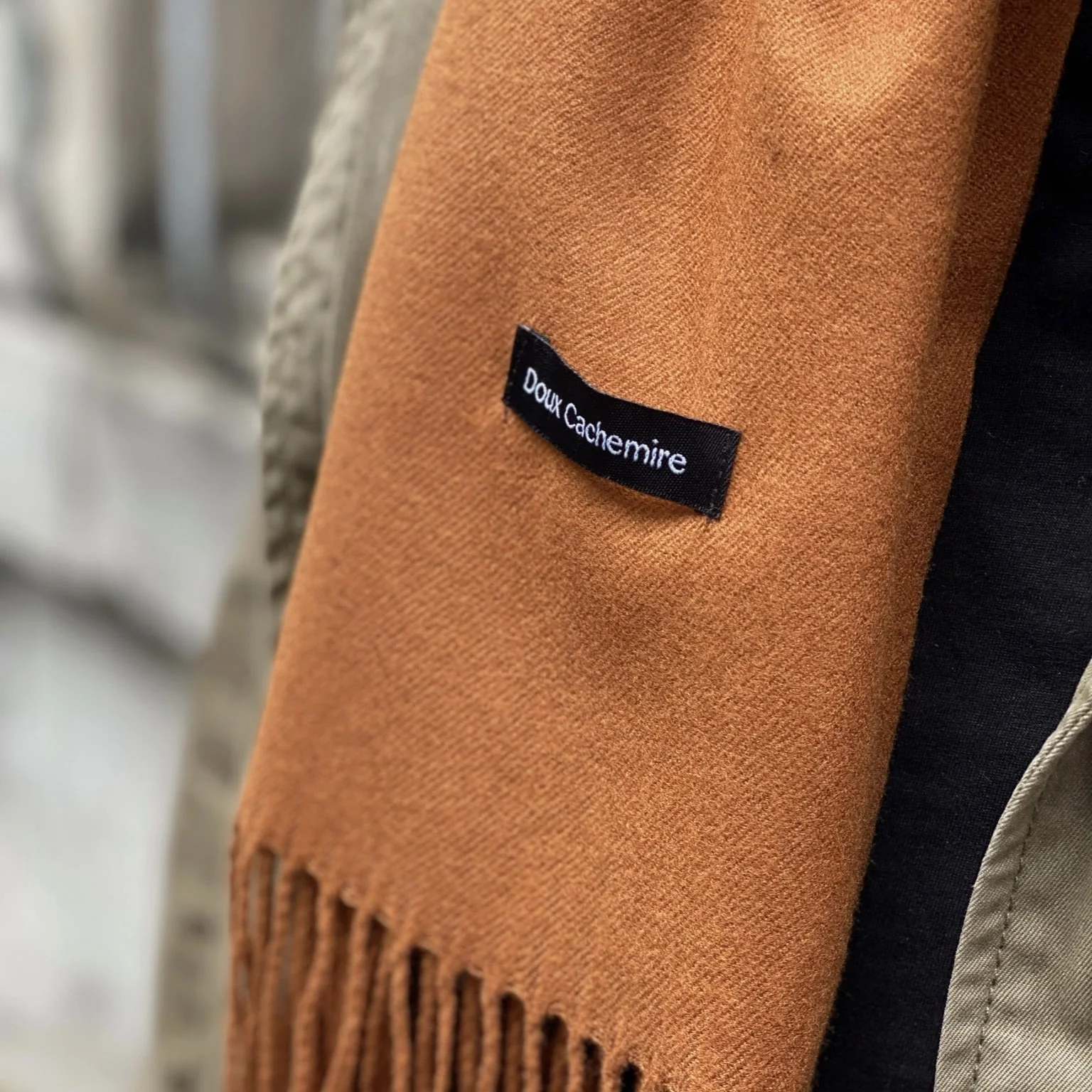 Écharpe Cachemire Cuivre – Image 5