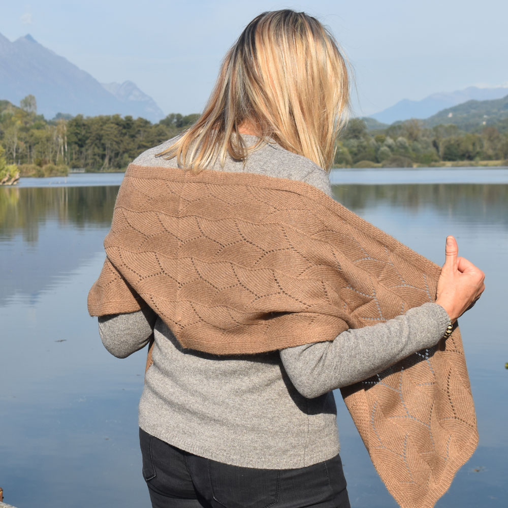 Écharpe en laine de chameau – Image 3