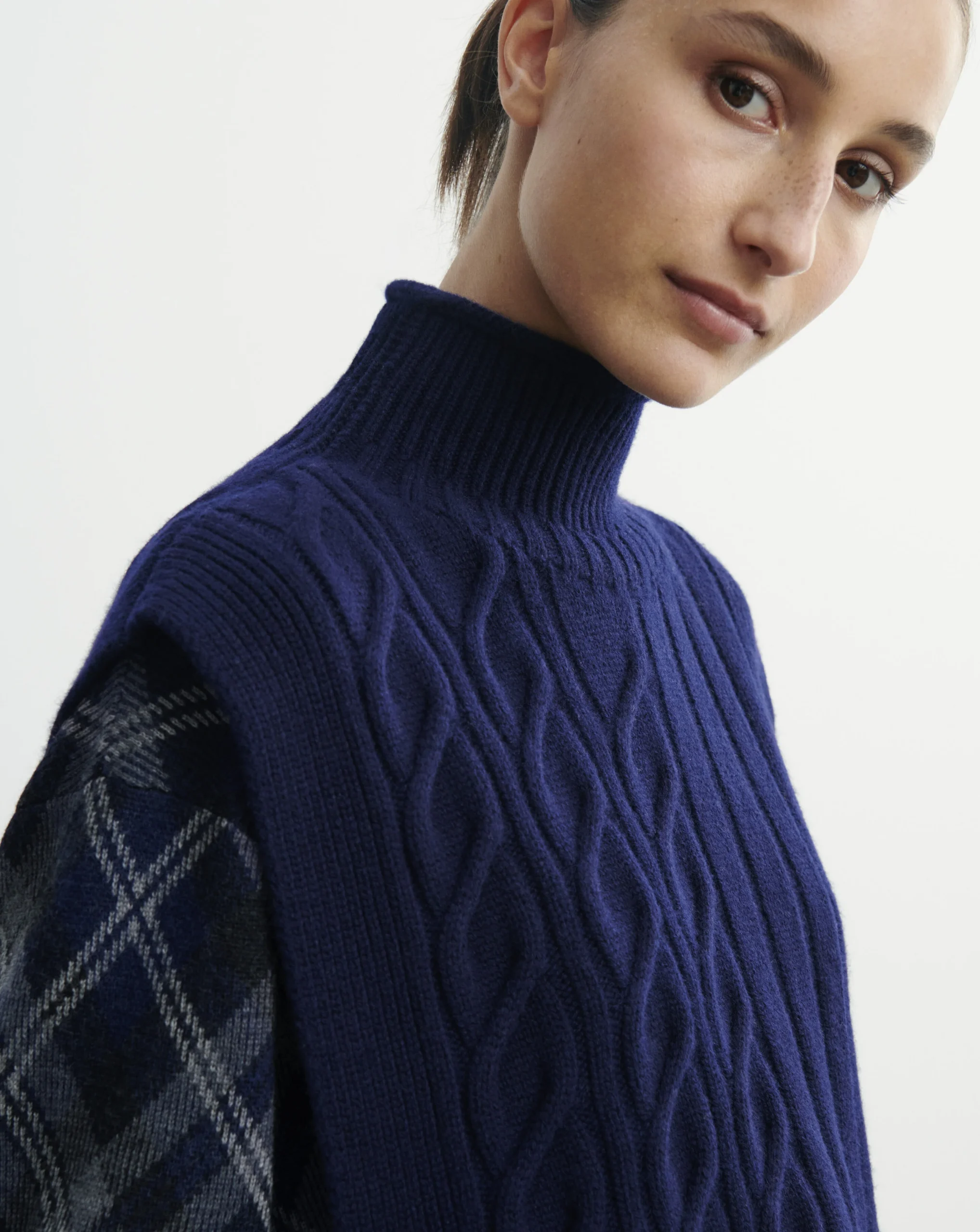 Plastron long à torsades – Image 3