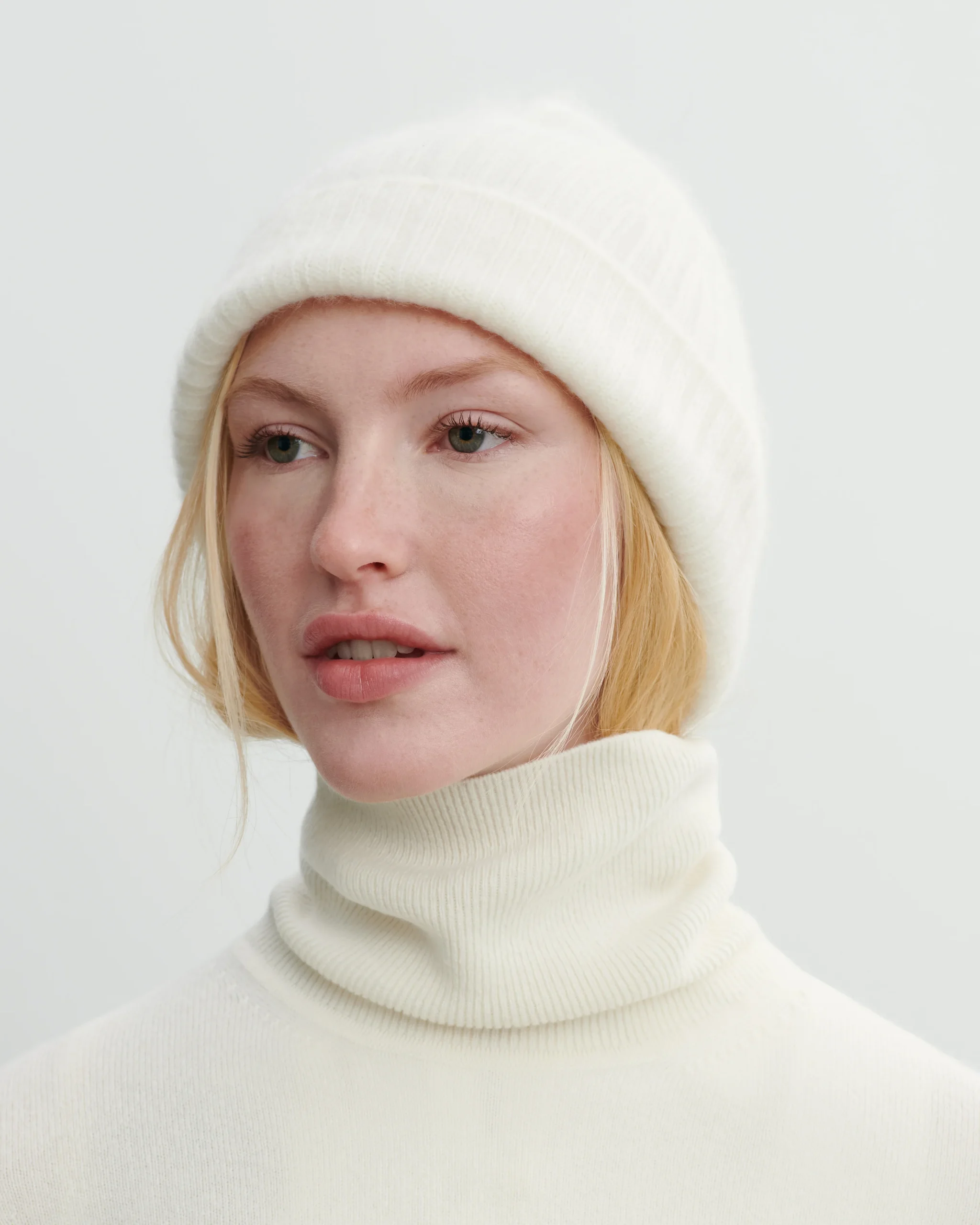 Bonnet cachemire brossé – Image 2