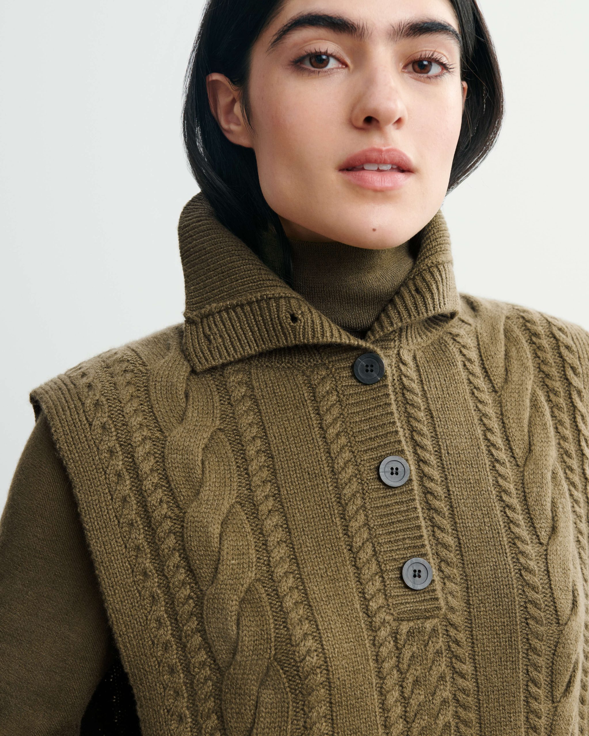 Plastron à torsades