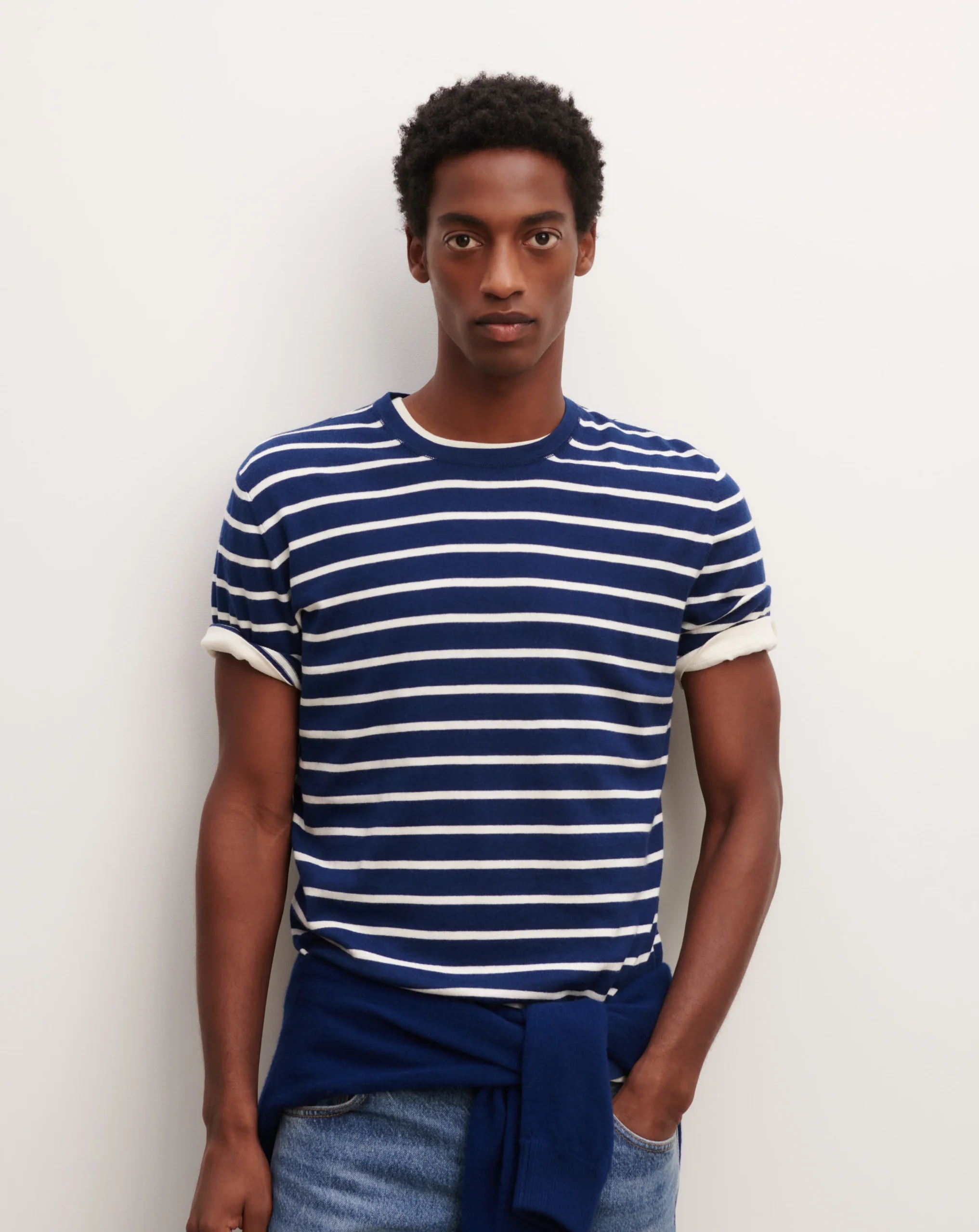 T-shirt ultrafin rayé – Image 2