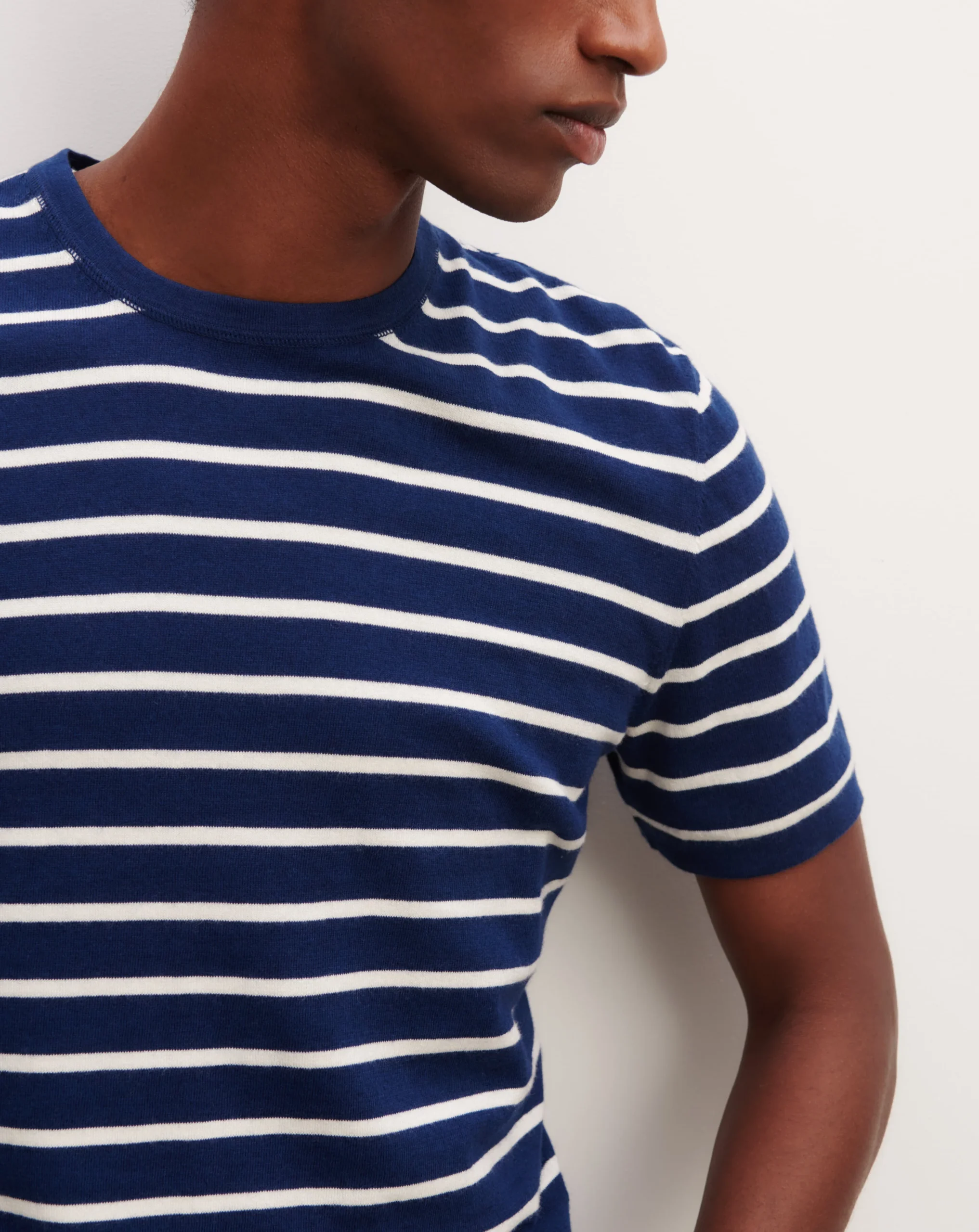 T-shirt ultrafin rayé – Image 4