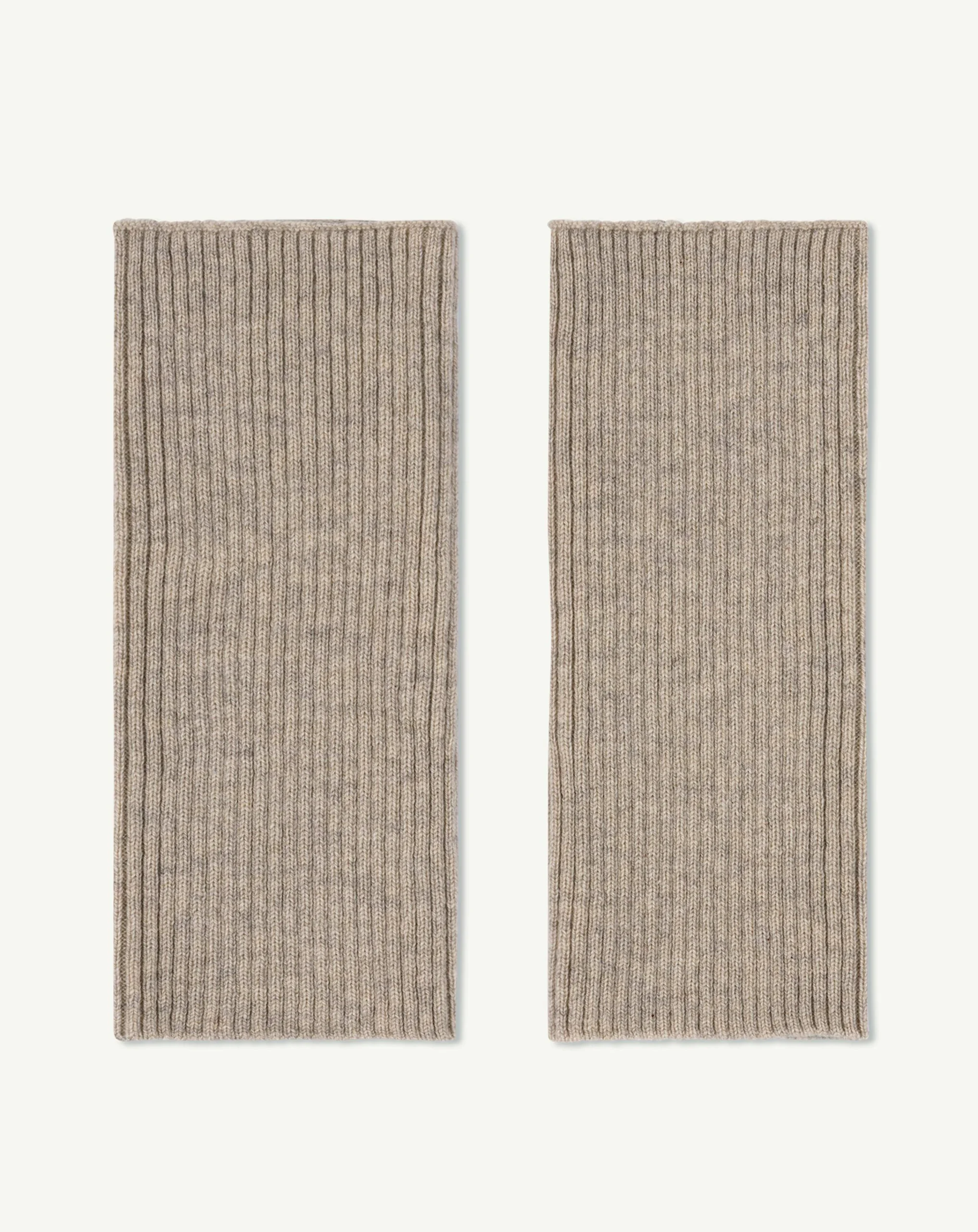 Mitaines courtes à côtes