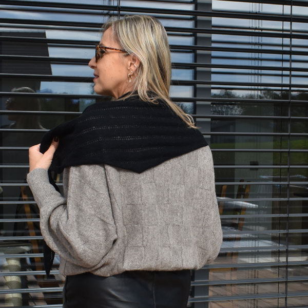 Petit foulard femme en cachemire – Image 8