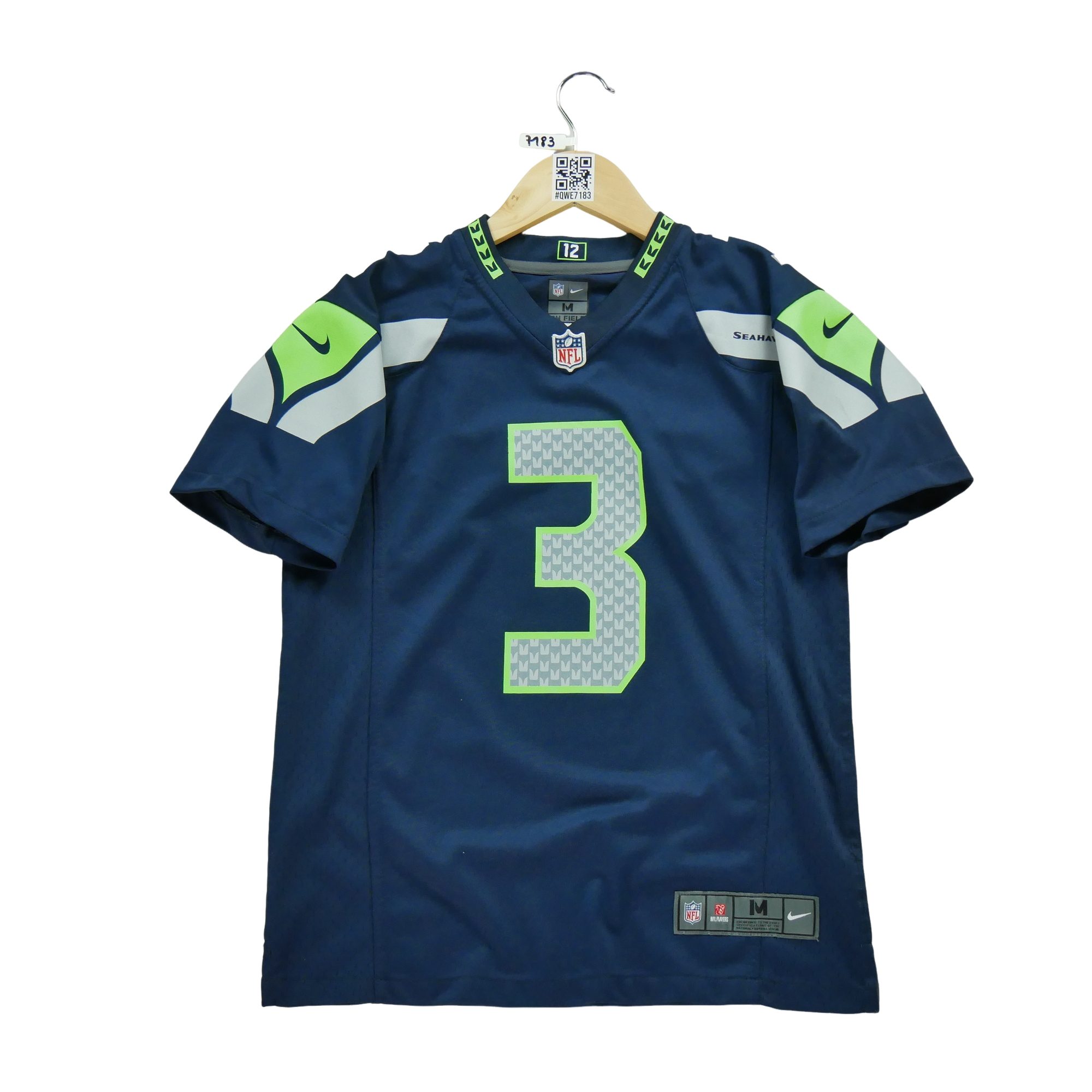 Maillot Femme NFL Seattle Seahawks Marine