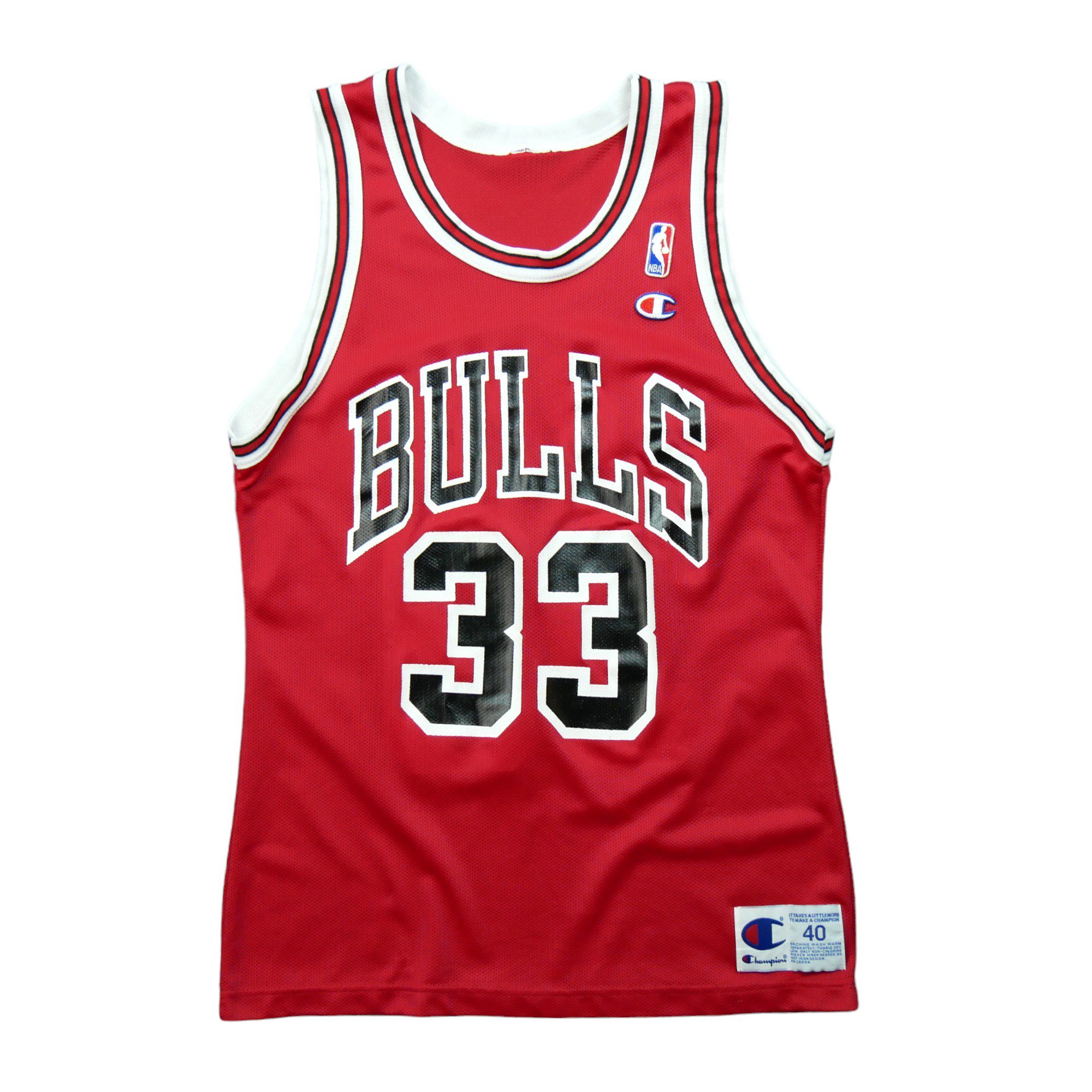 Maillot Champion Chicago Bulls NBA Pippen